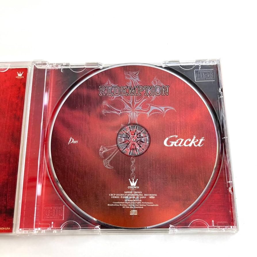 GACKT CDセット CD「GACKT PHILHARMONIC 2025 - 魔王シンフォニー」特典の